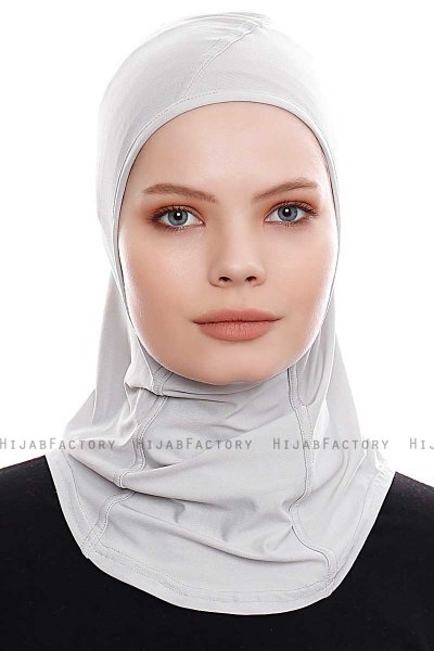 Pinar - Hellgrau Sport Hijab - Ecardin