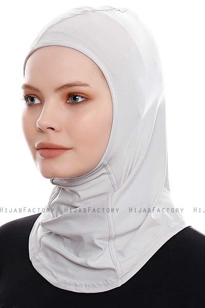 Pinar - Hellgrau Sport Hijab - Ecardin