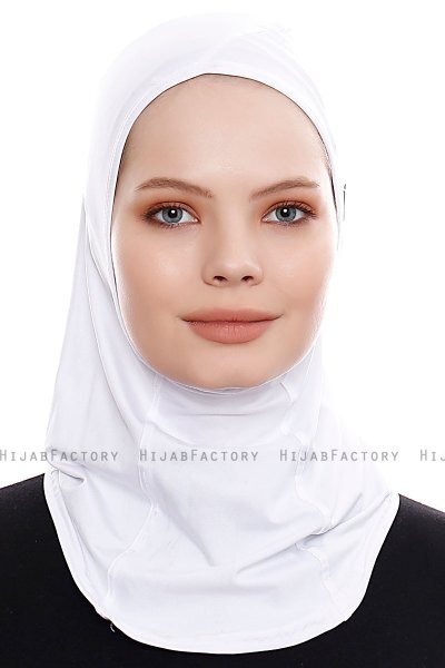 Pinar - Weiß Sport Hijab - Ecardin