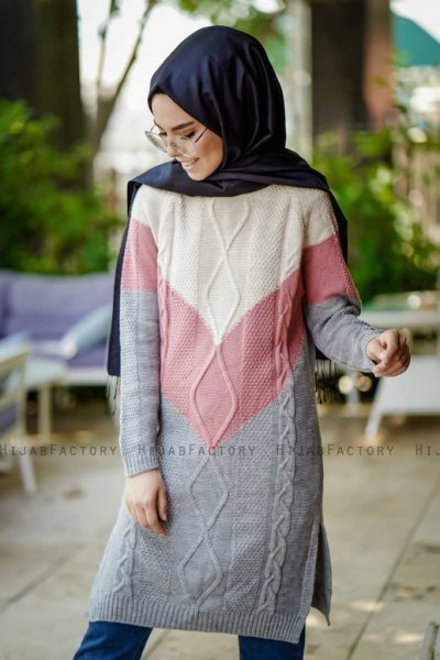 Priscilla - Steingrau Tunika - Insirah