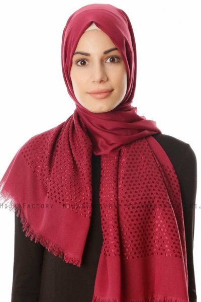 Reyhan - Dunkles Fuchsia Hijab - Özsoy
