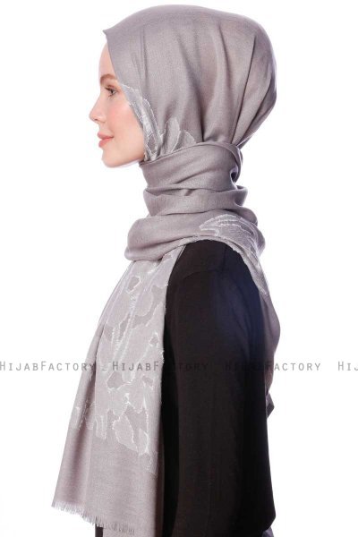 Roshan - Grau Hijab - Özsoy
