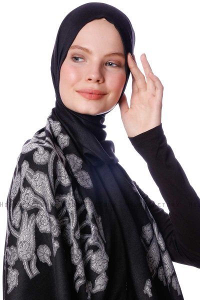 Roshan - Schwarz Hijab - Özsoy