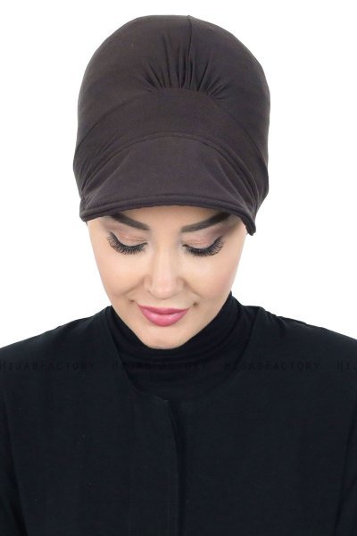 Sandra - Braun Baumwolle Turban - Ayse Turban