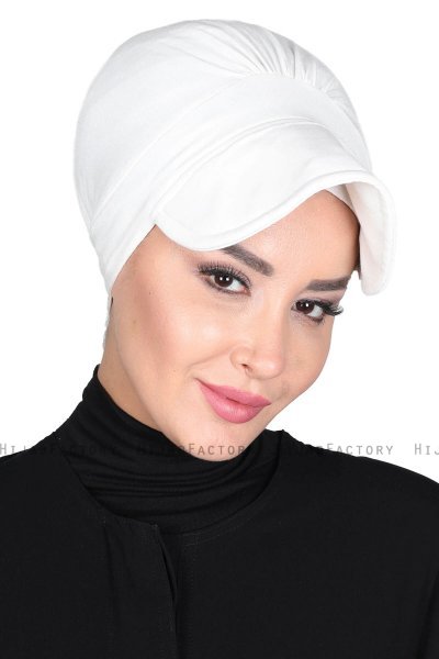 Sandra - Creme Baumwolle Turban - Ayse Turban