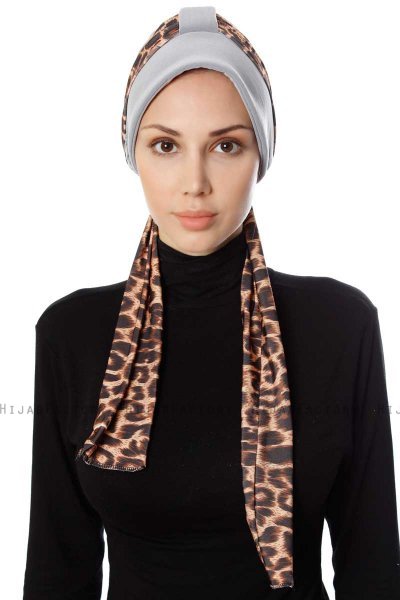 Sanem - Grau Turban