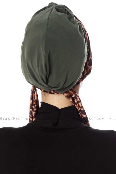 Sanem - Khaki Turban