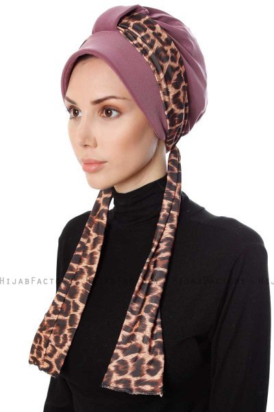Sanem - Dunkelrosa Turban