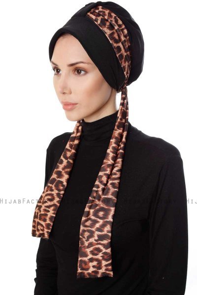 Sanem - Schwarz Turban