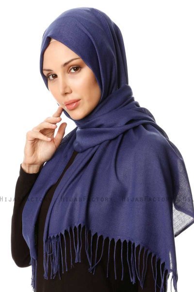 Selin - Denim Pashmina Hijab - Özsoy