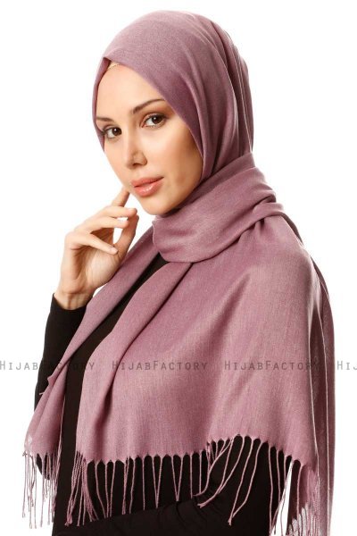 Selin - Helles Lila Pashmina Hijab - Özsoy