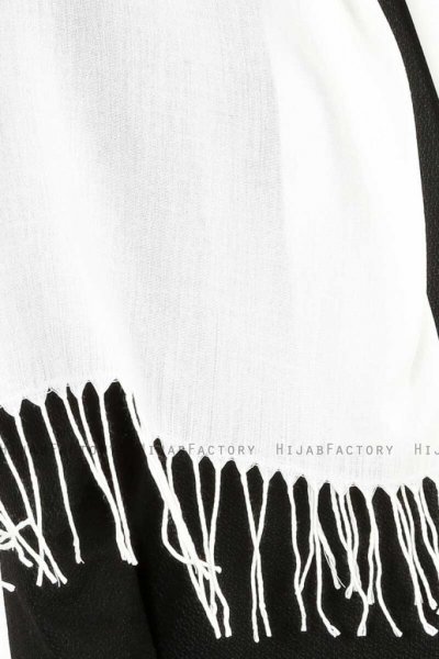 Selin Offwhite Pashmina Hijab Sjal Özsoy 160236-5