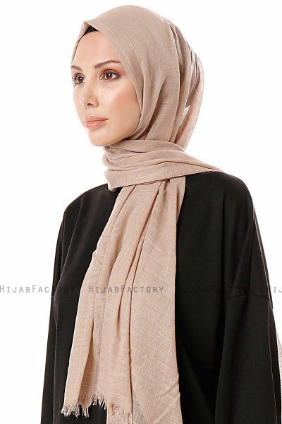 Selma - Beige Hijab - Gülsoy