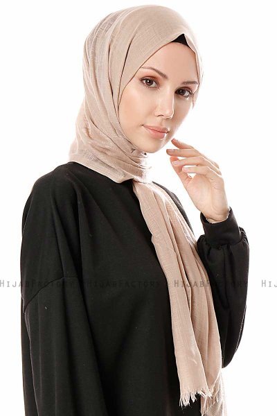 Selma - Beige Hijab - Gülsoy