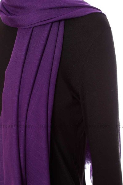 Selma - Deep Violet Hijab - Gülsoy