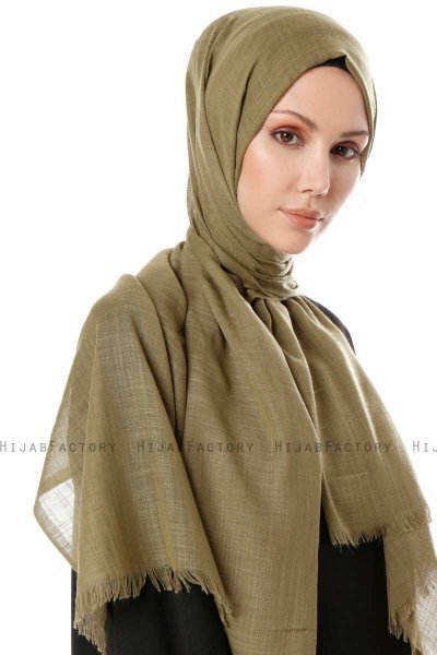 Selma - Leichte Khaki Hijab - Gülsoy