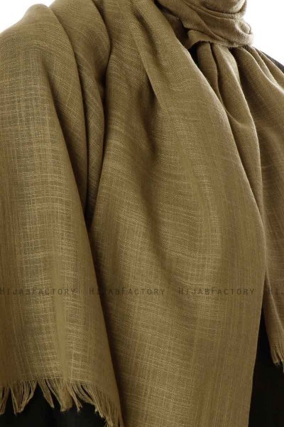 Selma - Leichte Khaki Hijab - Gülsoy