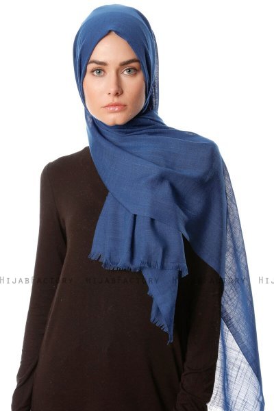 Selma - Dunkel Petrol Hijab - Gülsoy