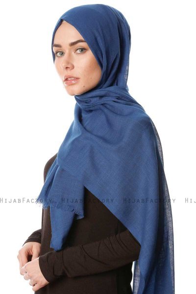 Selma - Dunkel Petrol Hijab - Gülsoy