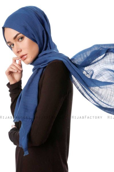 Selma - Dunkel Petrol Hijab - Gülsoy