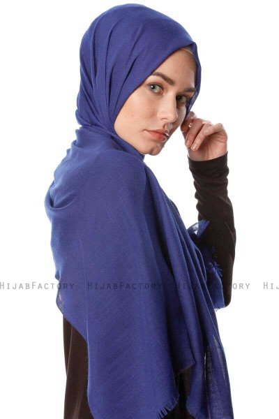 Selma - Dunkelblau Hijab - Gülsoy