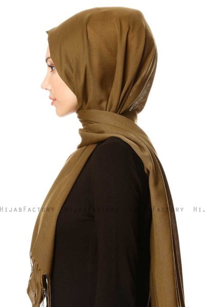 Semahat - Khaki Hijab - Özsoy