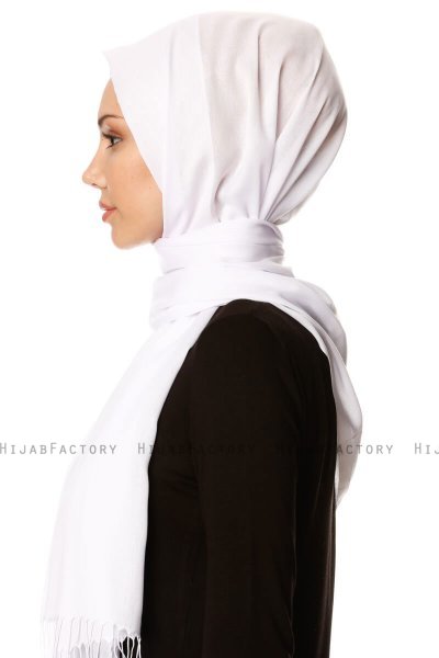 Semahat - Weiß Hijab - Özsoy