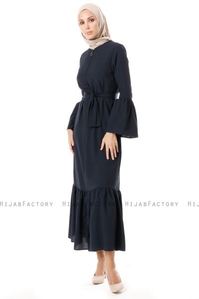 Soraya - Navy Blau Abaya - Miss Cazibe