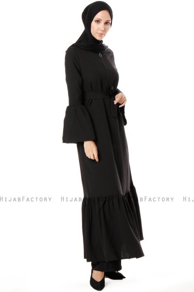 Soraya - Schwarz Abaya - Miss Cazibe