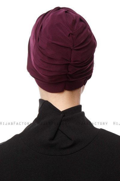 Sumeyye - Pflaume Turban