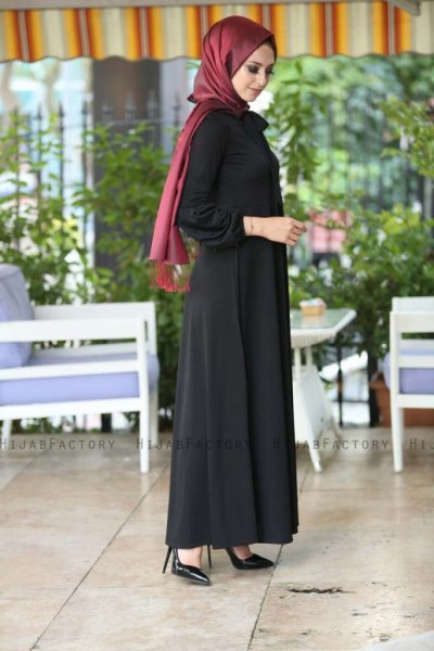 Tiana - Schwarz Kleid - Insirah