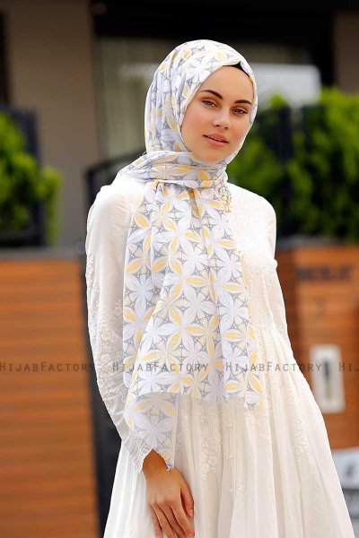 Warda - Gemustertes Hijab - Sal Evi