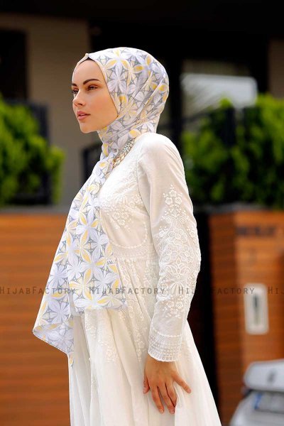 Warda - Gemustertes Hijab - Sal Evi