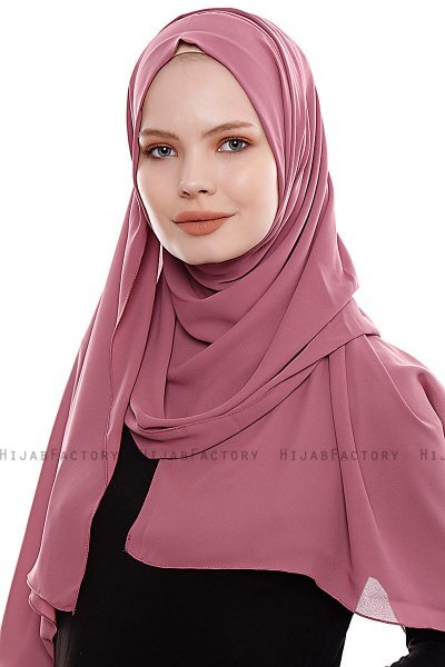 Yara - Punch Praktisch Fertig Crepe Hijab