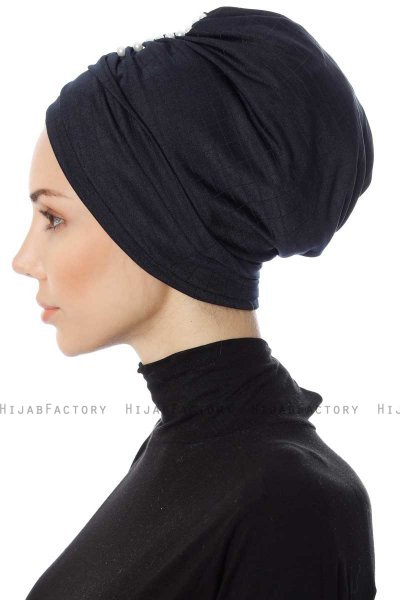 Yonca - Navy Blau Turban