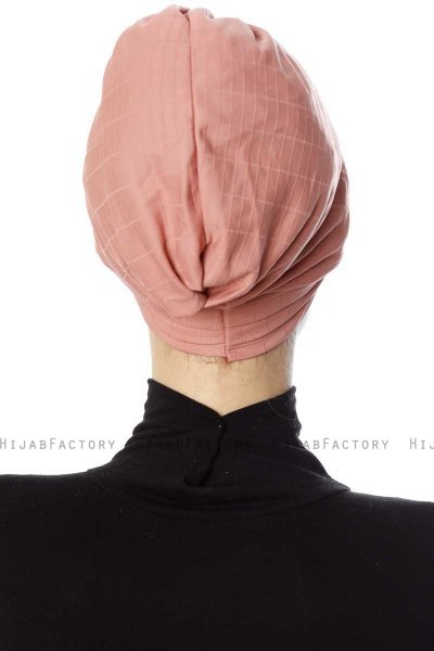 Yonca - Dunkelrosa Turban