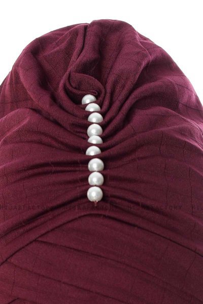 Yonca - Pflaume Turban