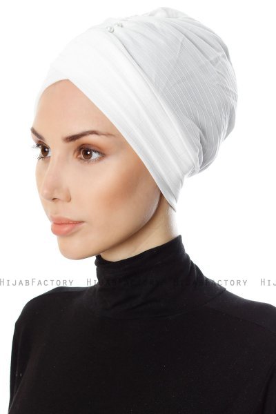 Yonca - Weiß Turban
