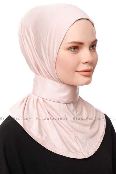 Zeliha - Altrosa Praktisch Viscose Hijab