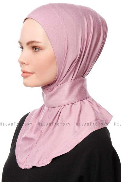 Zeliha - Lila Praktisch Viscose Hijab