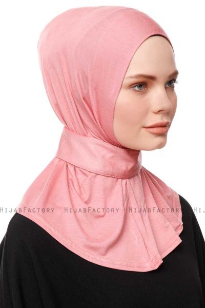 Zeliha - Dunkelrosa Praktisch Viscose Hijab