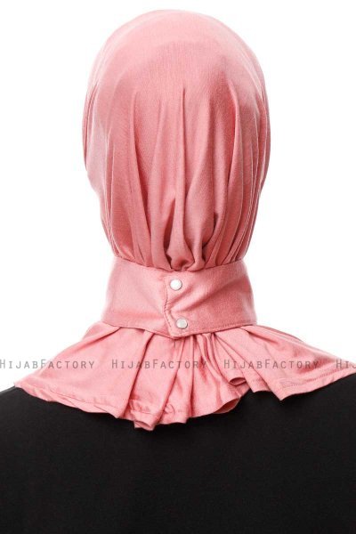 Zeliha - Dunkelrosa Praktisch Viscose Hijab