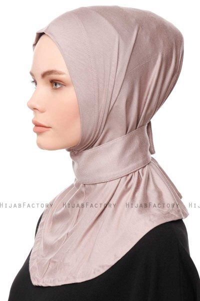 Zeliha - Steingrau Praktisch Viscose Hijab