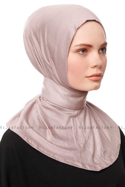 Zeliha - Steingrau Praktisch Viscose Hijab