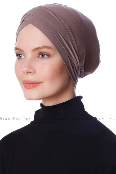 Zeynep - Dunkeltaupe Parizien Untertuch - Ecardin