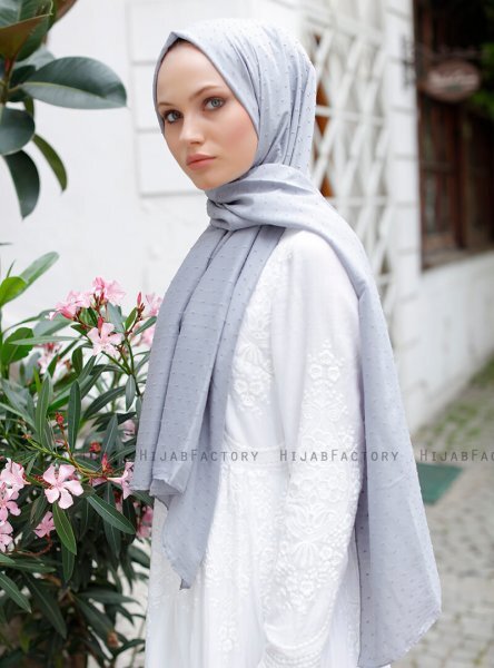 Malika - Grau Hijab - Sal Evi