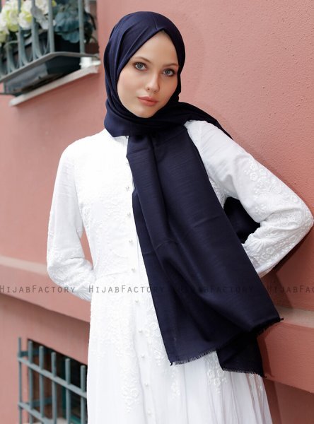 Zaina - Navy Blau Hijab - Sal Evi
