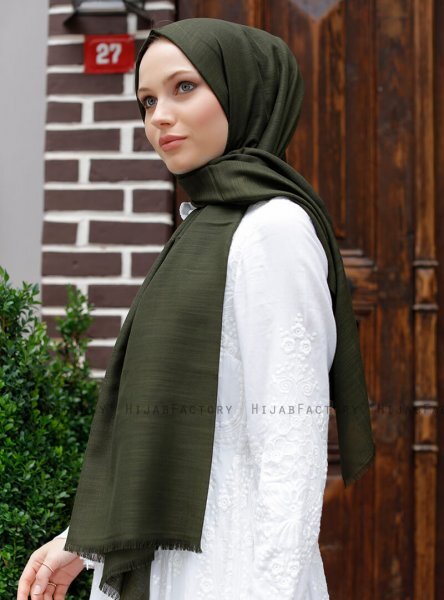 Zaina - Dunkelgrün Hijab - Sal Evi