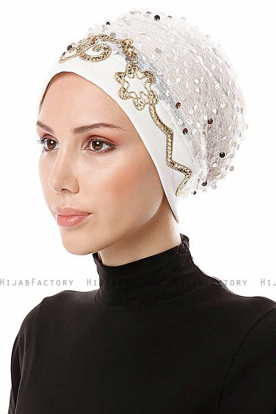 Zuleyha - Weiß Turban