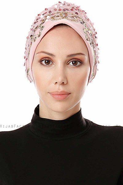 Zuleyha - Altrosa Turban
